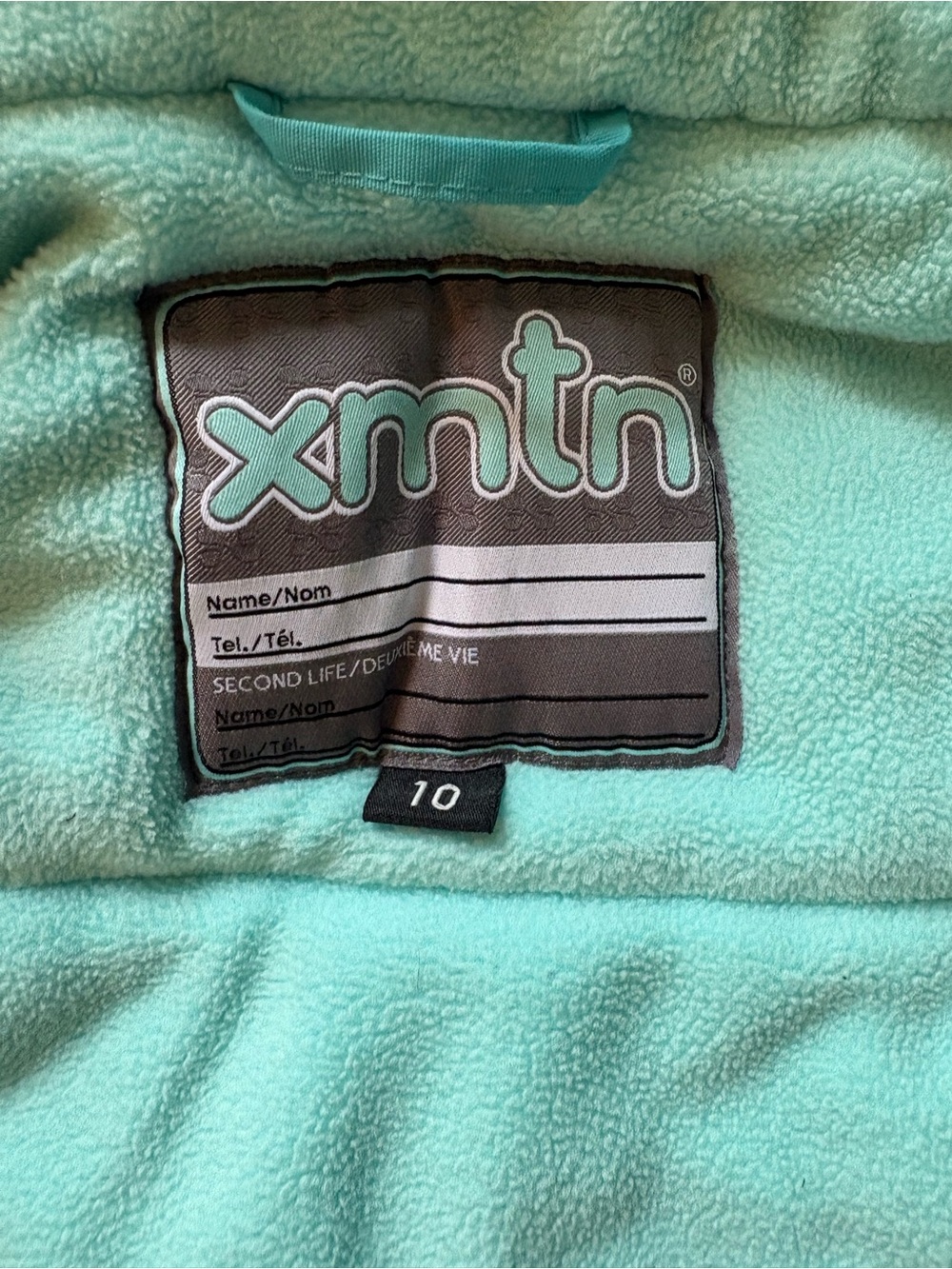 Girls winter jacket - Picture 4 of 5